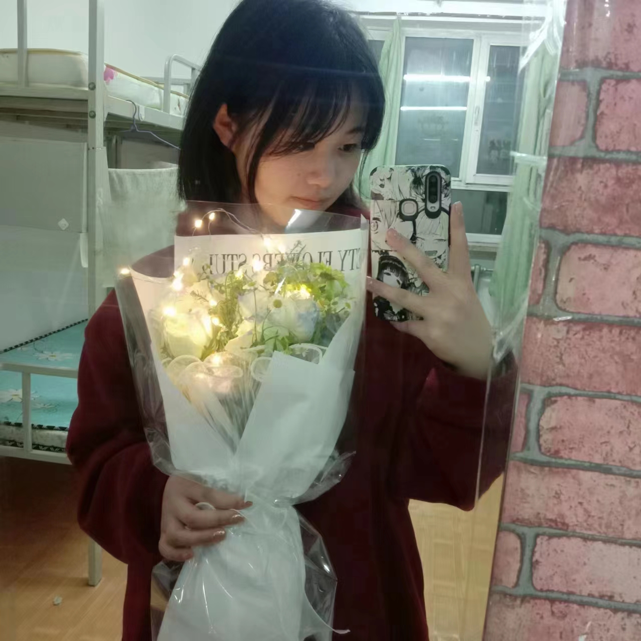 送给她的第一束花